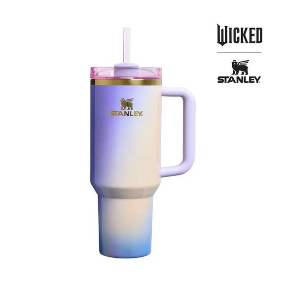 🔥Glinda for Good - Stanley 40oz H2.0 Flowstate Quencher Tumbler BNWT🔥 - Picture 1 of 4